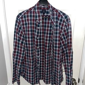 J. Crew Slim Fit Plaid Button Down Shirt